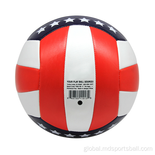 Machine Stitched All American Football Factory PU machine stitched volleyball ball with logo Supplier